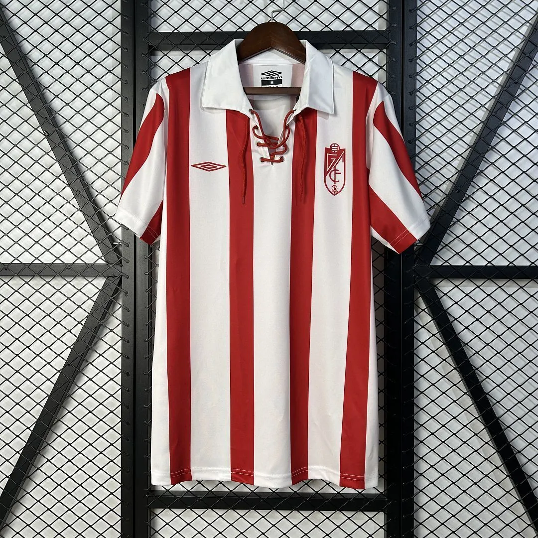 05-06 Granada Home Retro Kit Vintage Shirt Soccer AAAAJersey Yupoo 8