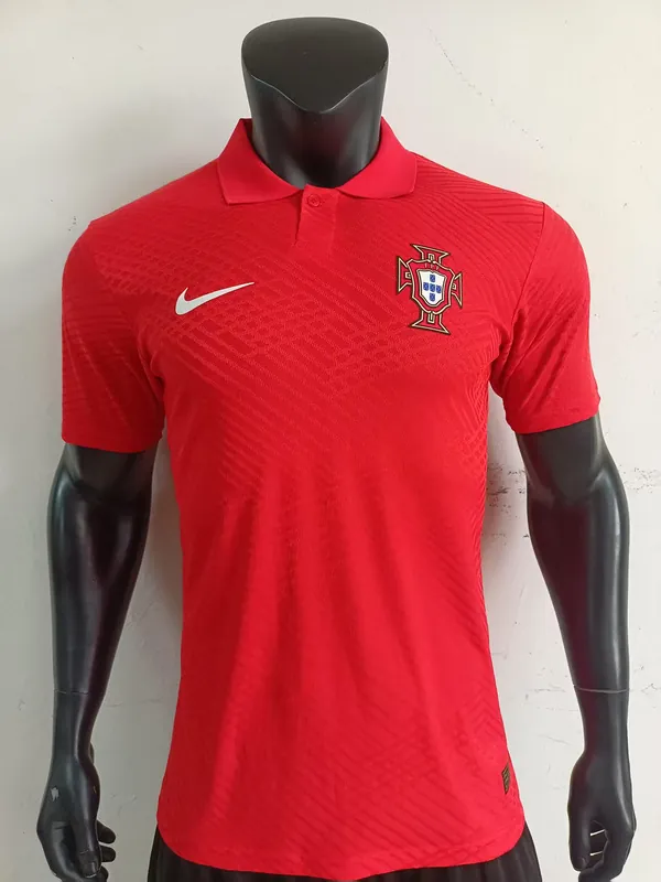 2025 Portugal Red Polo Kit Player Version Soccer AAAAJersey Yupoo 4