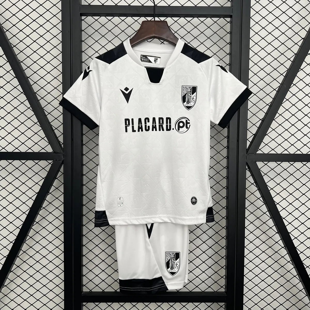25-26 Vitória De Guimares Home Kid Kits Youth Apparels AAAAJersey Supply Yupoo 6
