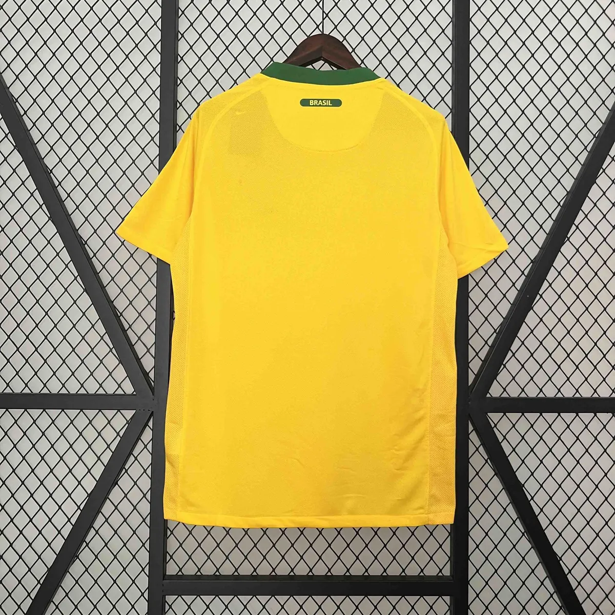 2010 Brazil Home Retro Kit Vintage Shirt Football AAAAJersey Supplier 2