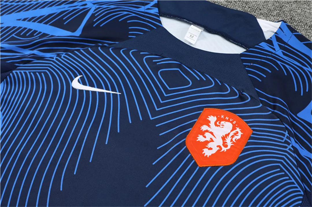 22-23 Netherlands Training suit royal blue 4