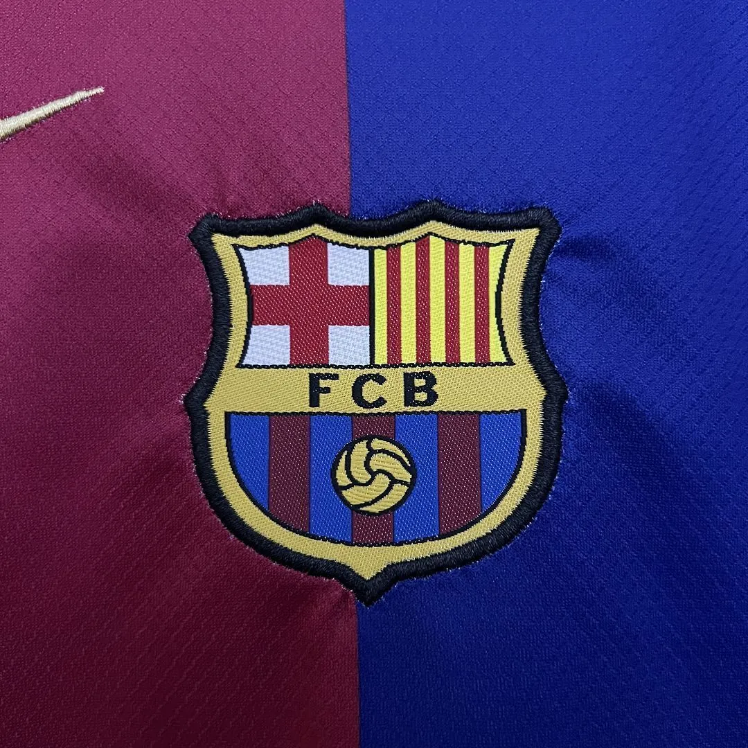 25-26 Barcelona x Travis Scott Home Kid Kits Youth Apparels AAAAJersey Wholesale Yupoo 2