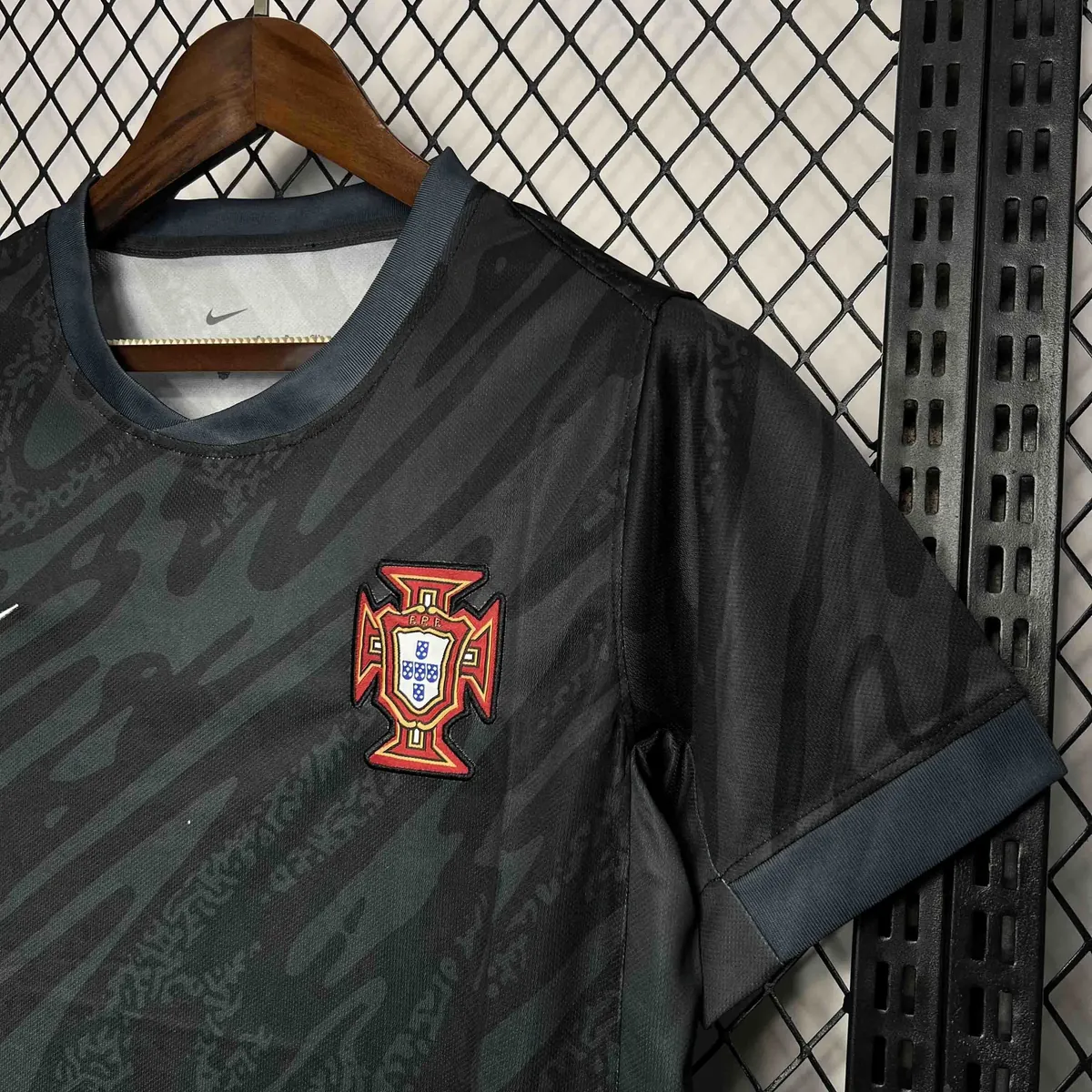 2024 Portugal Goalkeeper Black Kit UEFA Euro 2024 Soccer Uniform AAAAJersey Dropshiping Yupoo 5