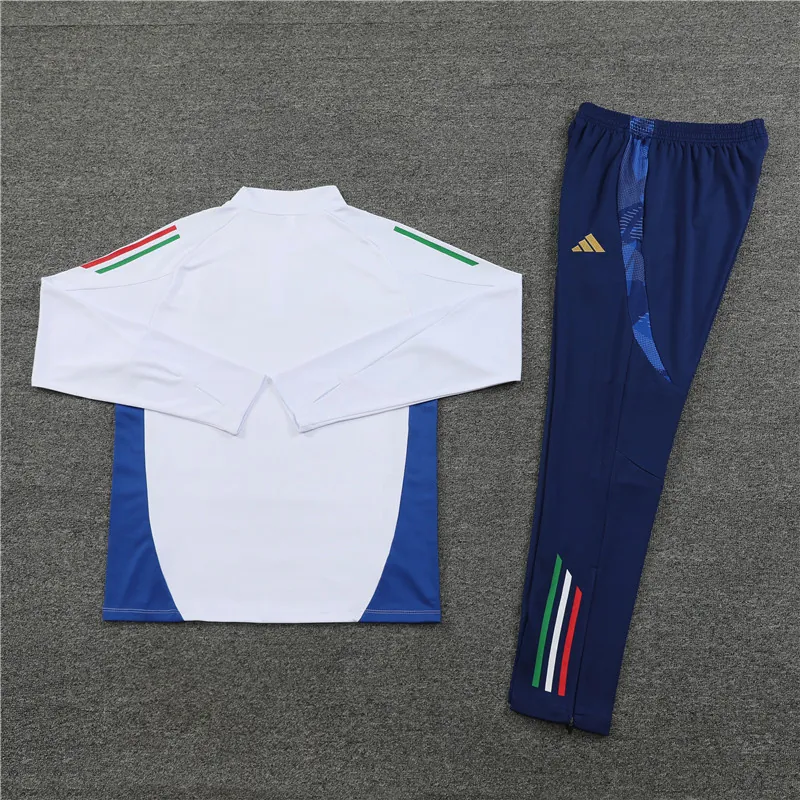 2024 Italy Long Sleeve Training Suit Football Shirts 1