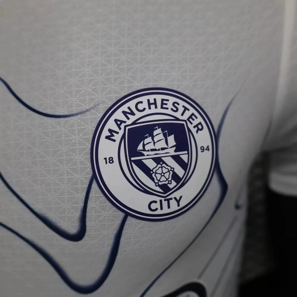 24-25 Manchester City Special Edition Kit White Player Version Shirt Soccer Jerseys For Sale 1