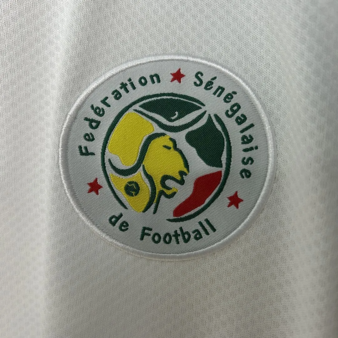 2002 Senegal Home Retro Kit Vintage Shirt AAAAJersey Wholesale Yupoo 7
