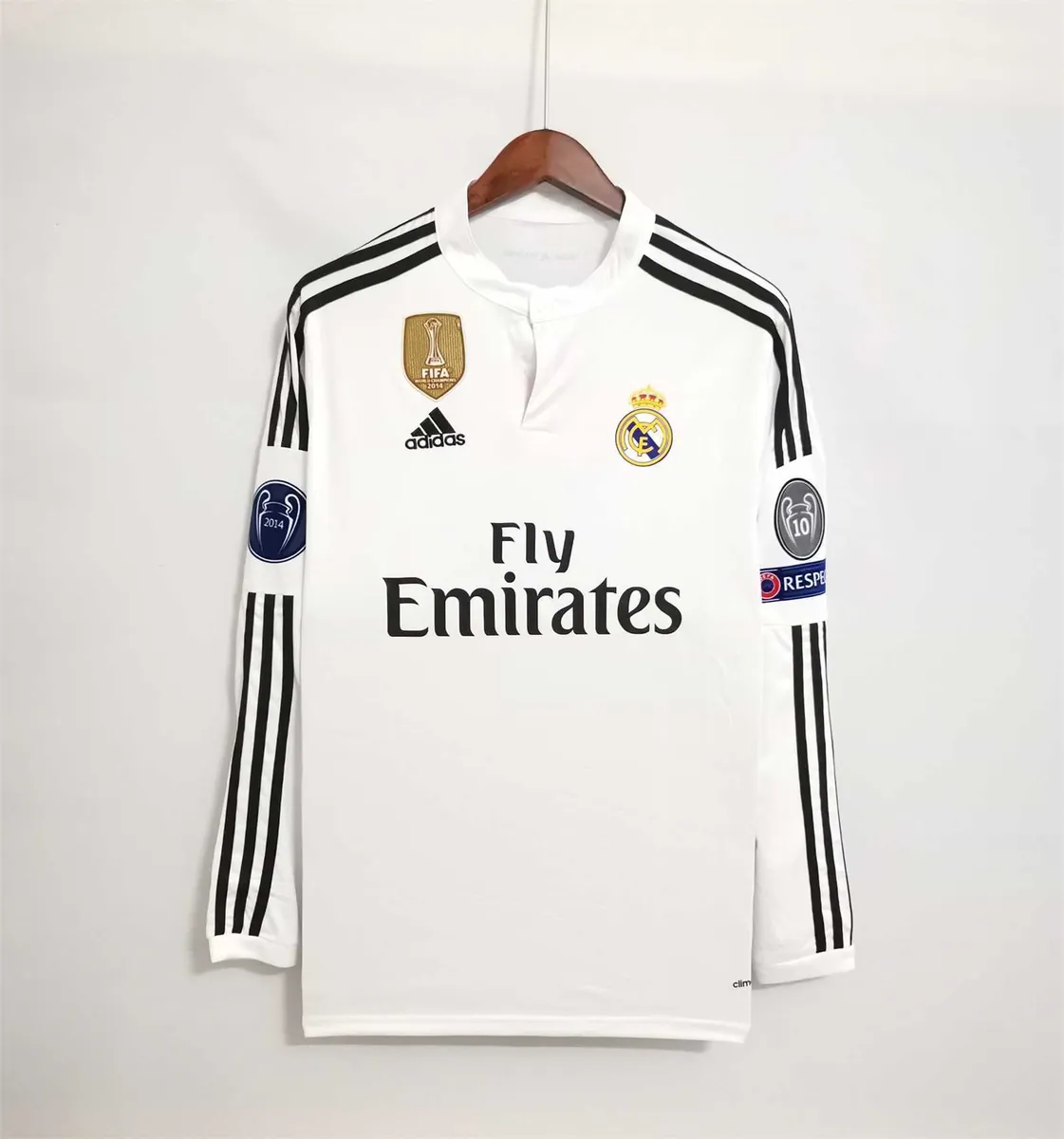 14-15 Real Madrid home Long Sleeve 15