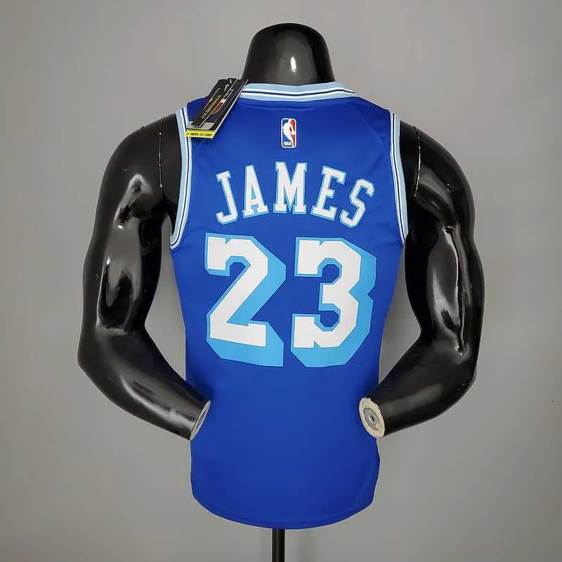 2021 James #23 Lakers Retro Blue 1