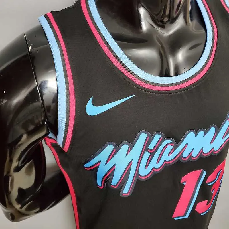 ADEBAYO#13 Miami Heat V-neck black 8