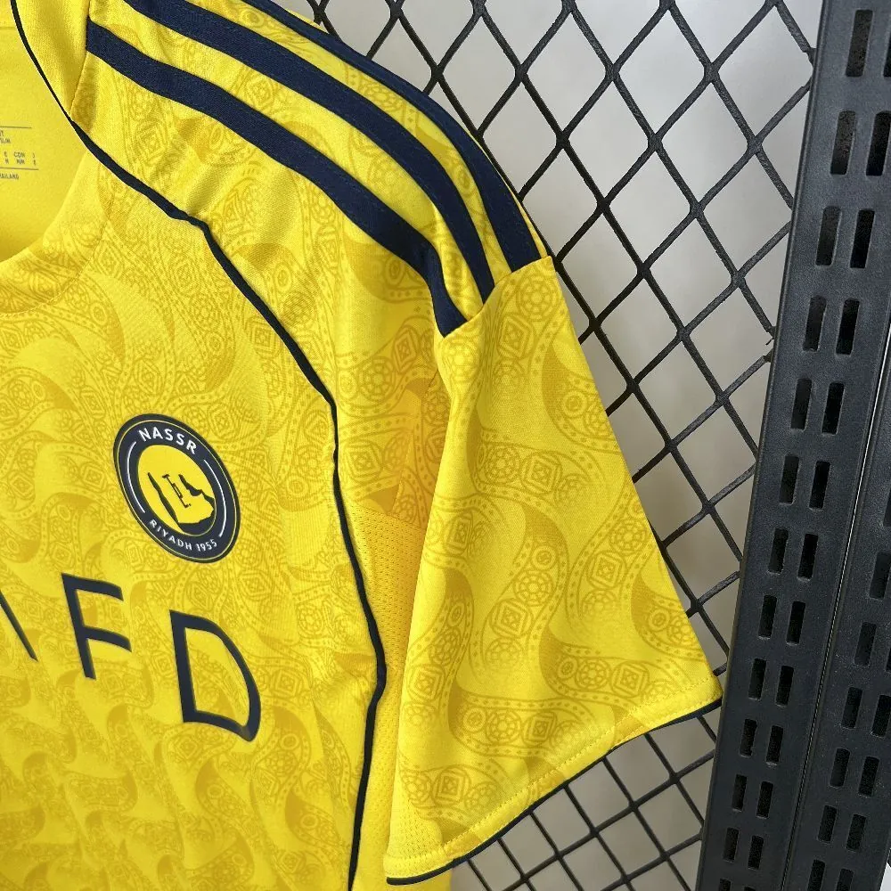 25-26 Al-Nassr Home Kit Football Apparel Sino Shirt AAAAJersey Wholesale Yupoo 5