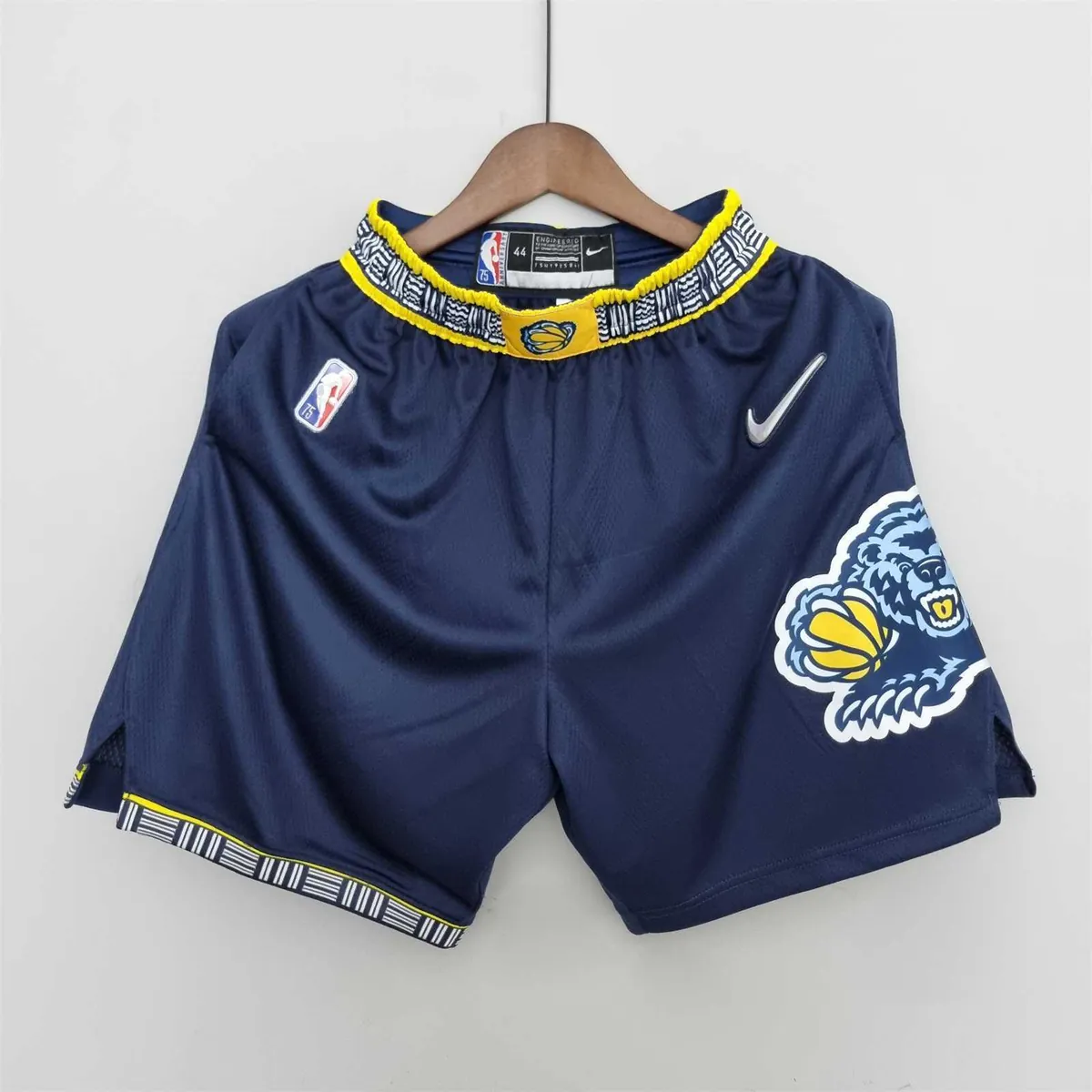 2022 Memphis Grizzlies Urban Edition Royal Blue Shorts NBA 8