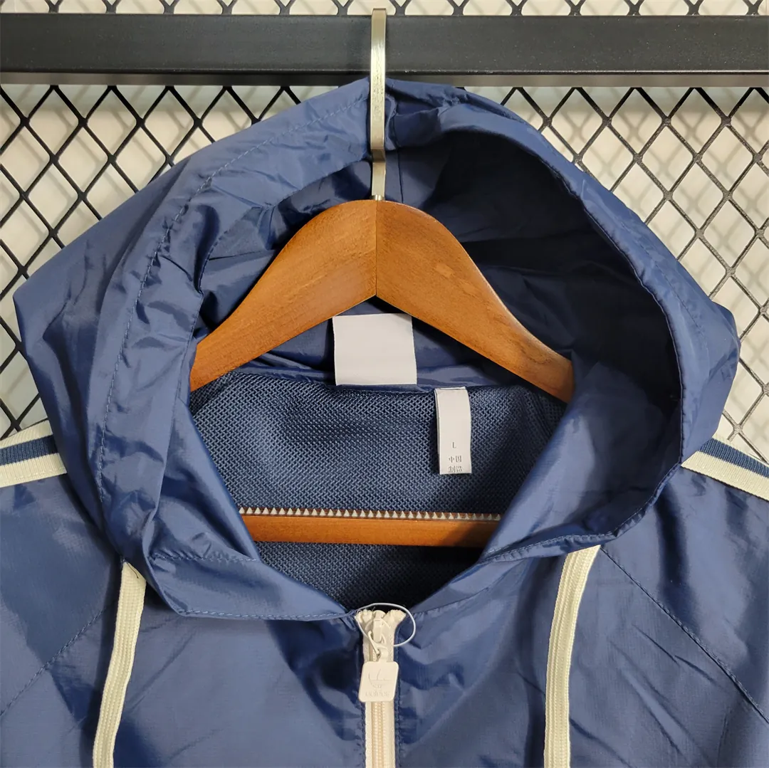 Windbreaker Adidas Blue 2