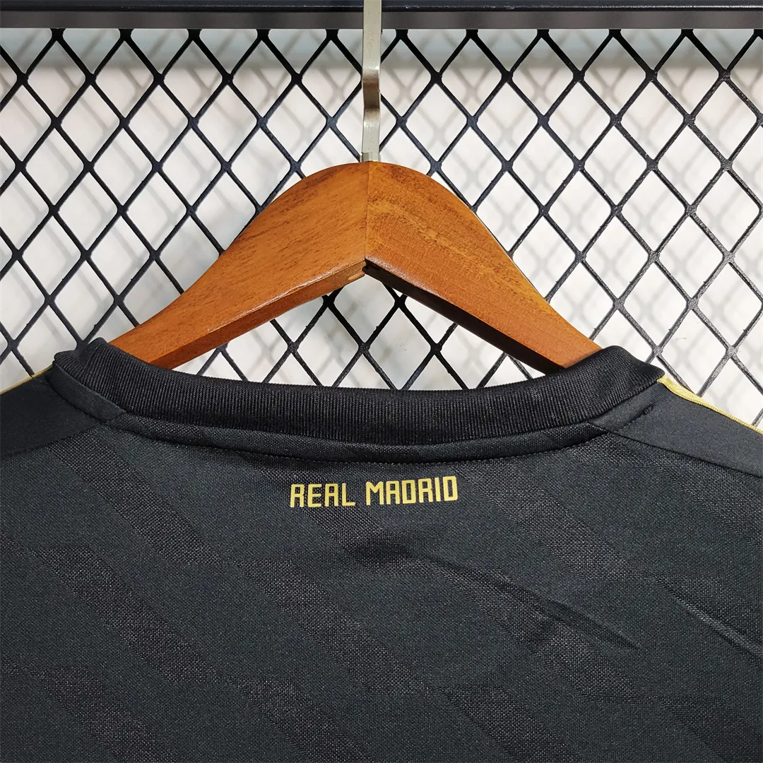 11-12 Real Madrid away black long sleeve 4