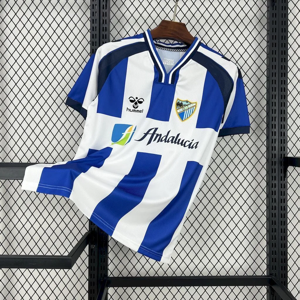 25-26 Malaga La Liga Promotion 25th Anniversary Special Edition Shirt AAAAJersey Dropship Yupoo 5