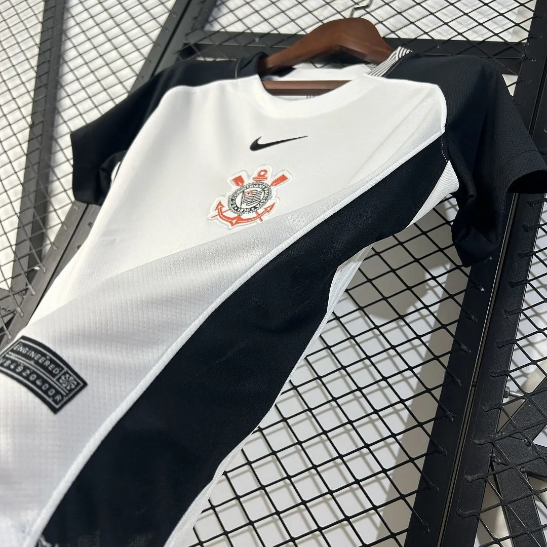 25-26 Corinthians Home Women Shirt Lady Uniform Soccer AAAAJersey Yupoo S-2XL 2