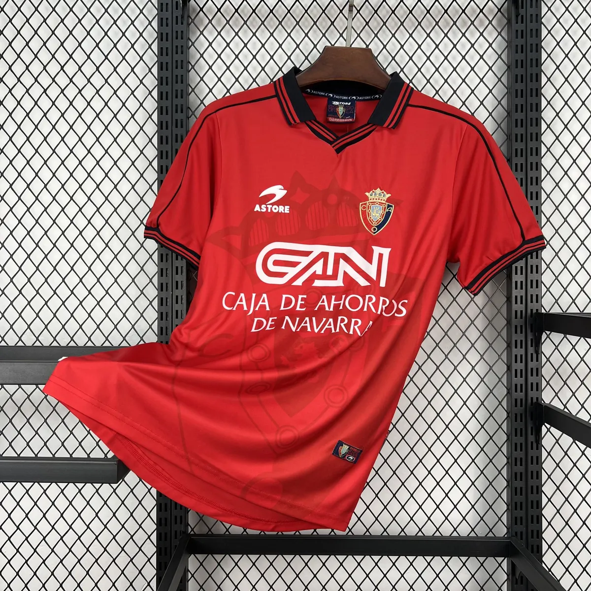 98-00 Real Zaragoza Mens Home Football Retro Kit Vintage Shirt AAAAJersey Supply Yupoo 6 2