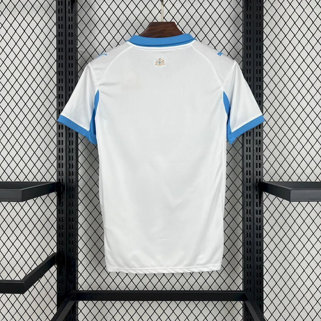 25-26 Marseille Home Kit Football T-Shirt AAAAJersey Supply Yupoo 1