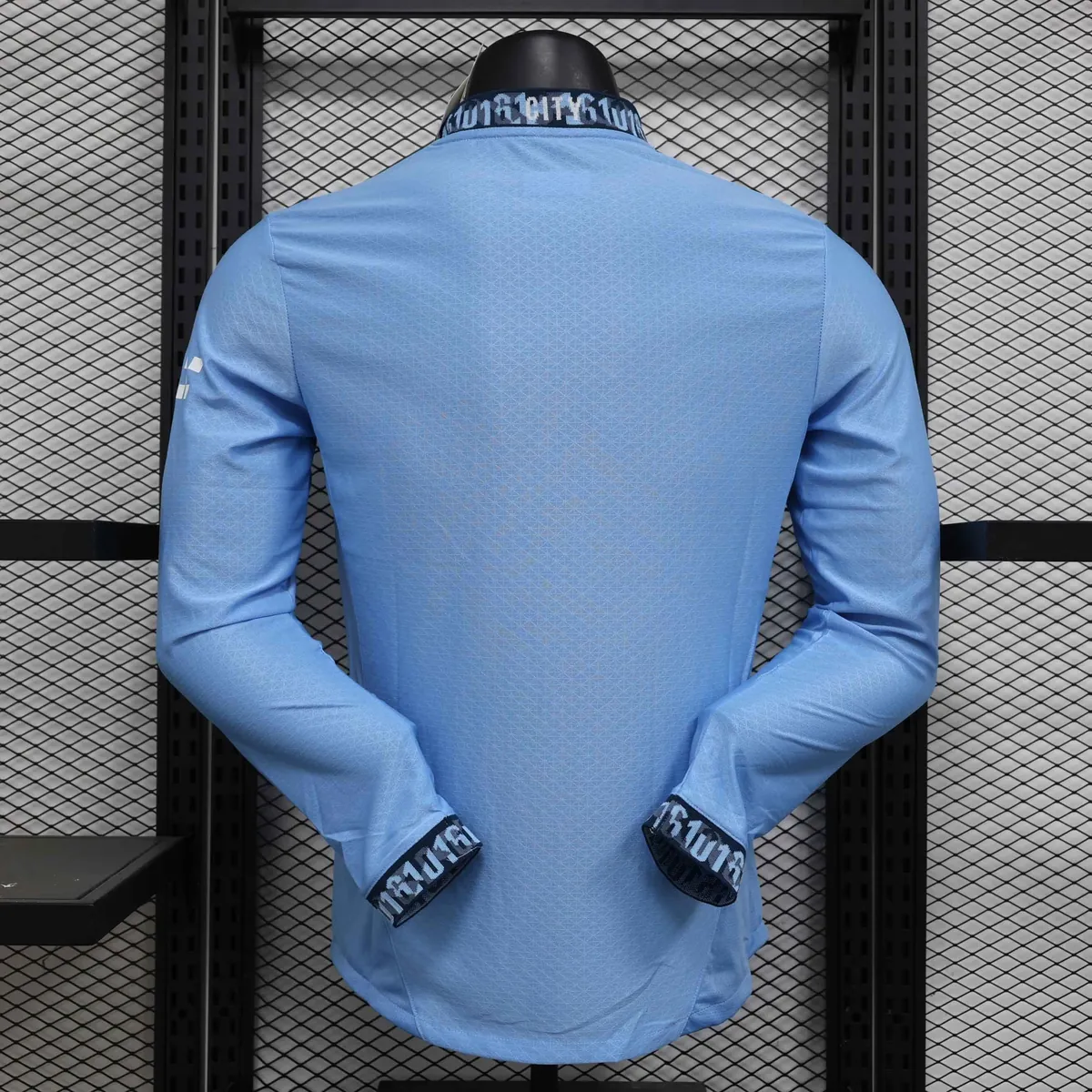 24-25 Manchester City Home Long Sleeve Kit Player Version Shirt AAAAJersey Soccer Yupoo 1