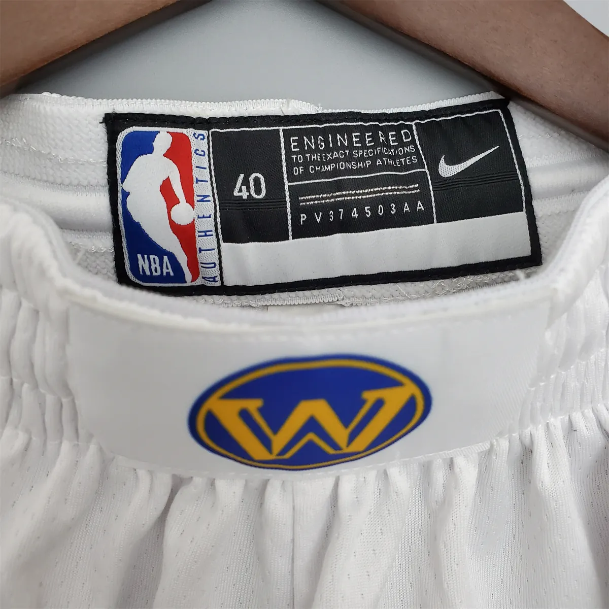 Lakers White Shorts 3