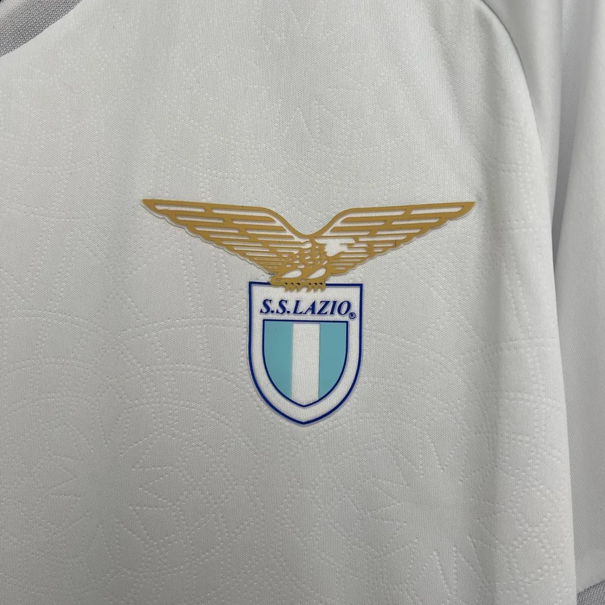 25-26 Lazio Away Kit White Football T-Shirt AAAAJersey Dropshiping Yupoo 1