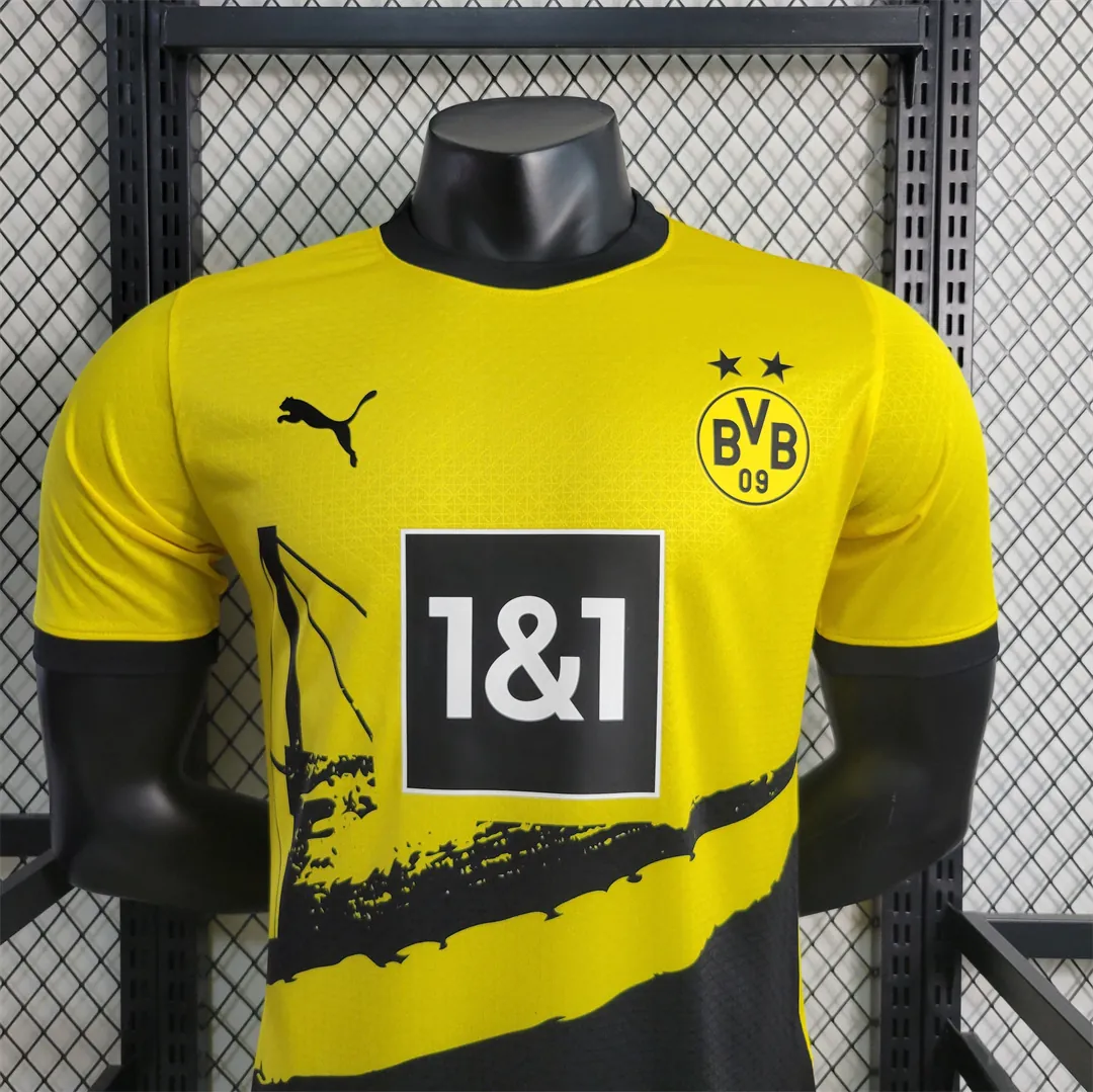 23-24 Dortmund home player version size S-4XL 1