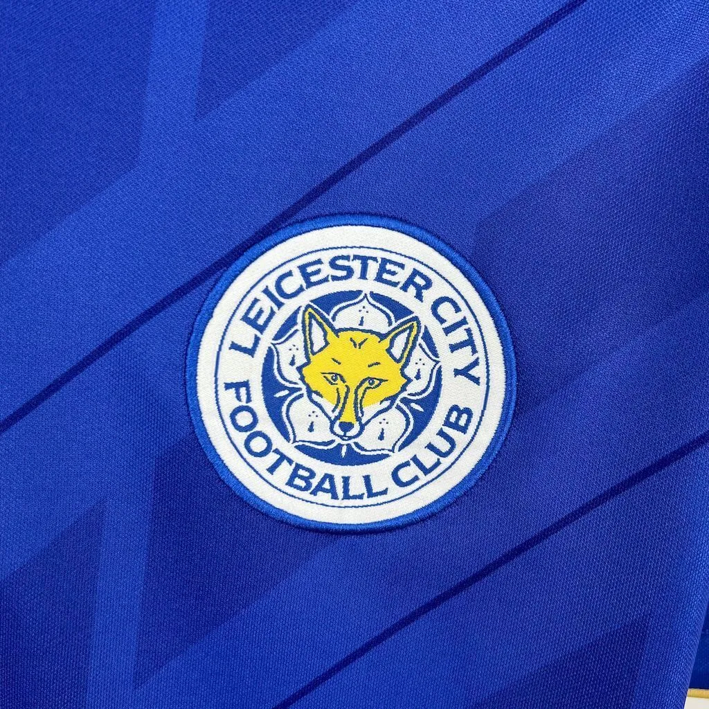 18-19 Leicester City Home Retro Kit Vintage Shirt AAAAJersey Supplier Yupoo 3