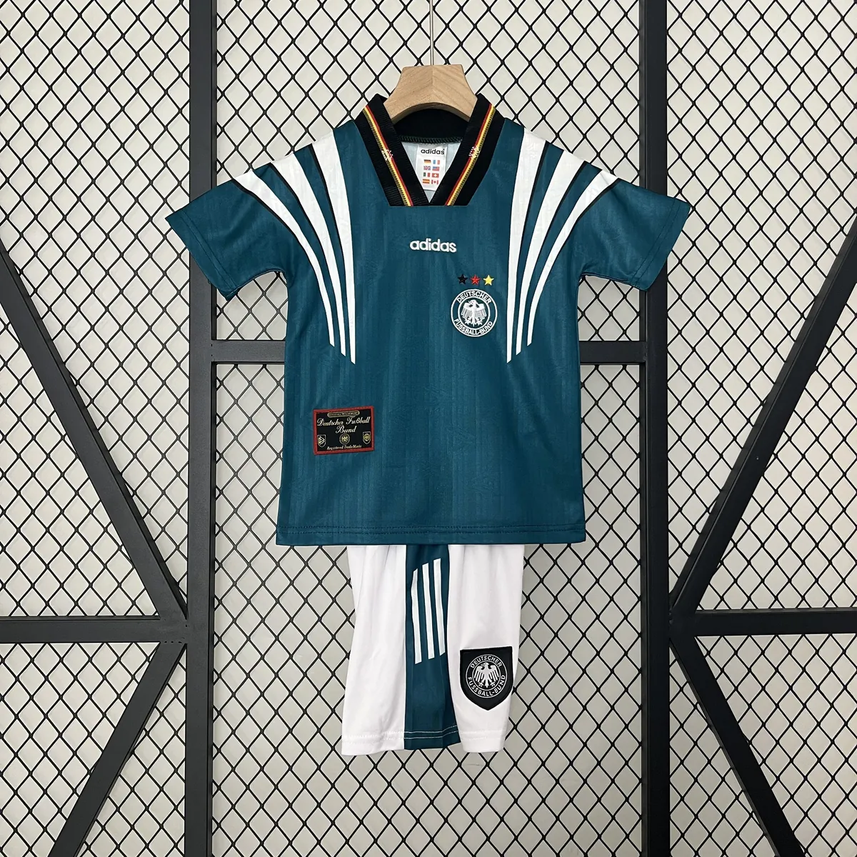 1996 Germany Away Retro Kids Kits Euro Cup Shirt Cheap Jerseys Yupoo 10