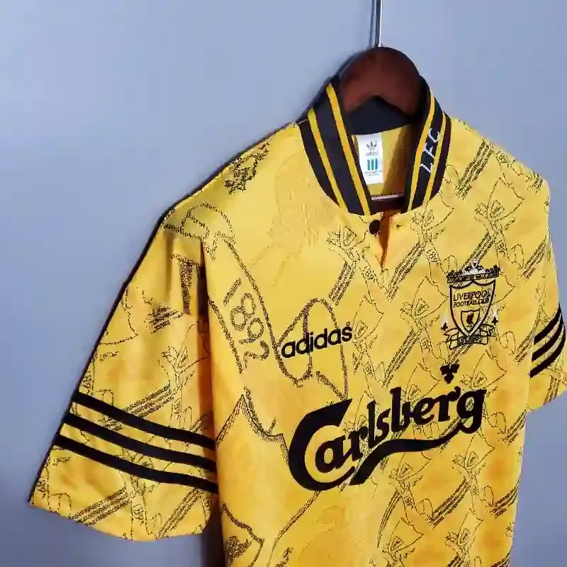 94-96 Retro Liverpool Soccer Jersey Third Away S-2XL 2