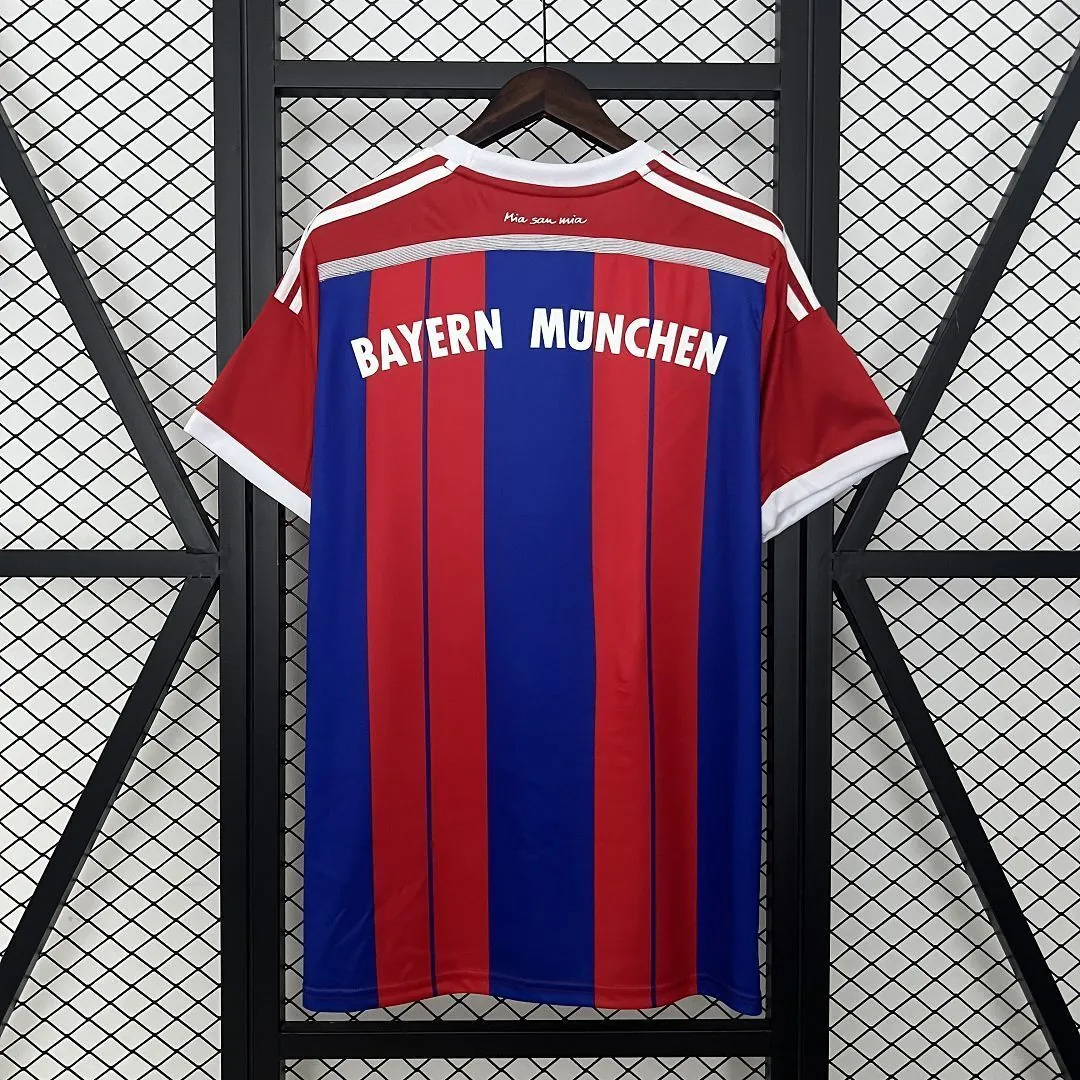 14-15 Bayern Munich Home Retro Kit Vintage Shirt AAAAJersey Dropship Yupoo 2