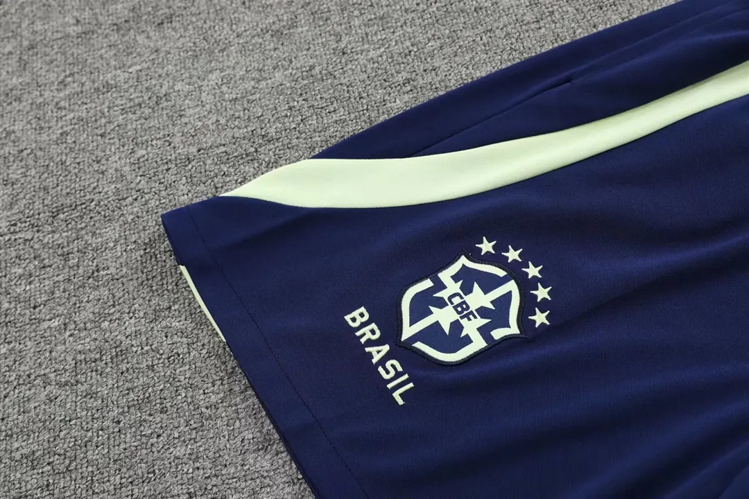 2022 Brazil Training Jersey Green 8