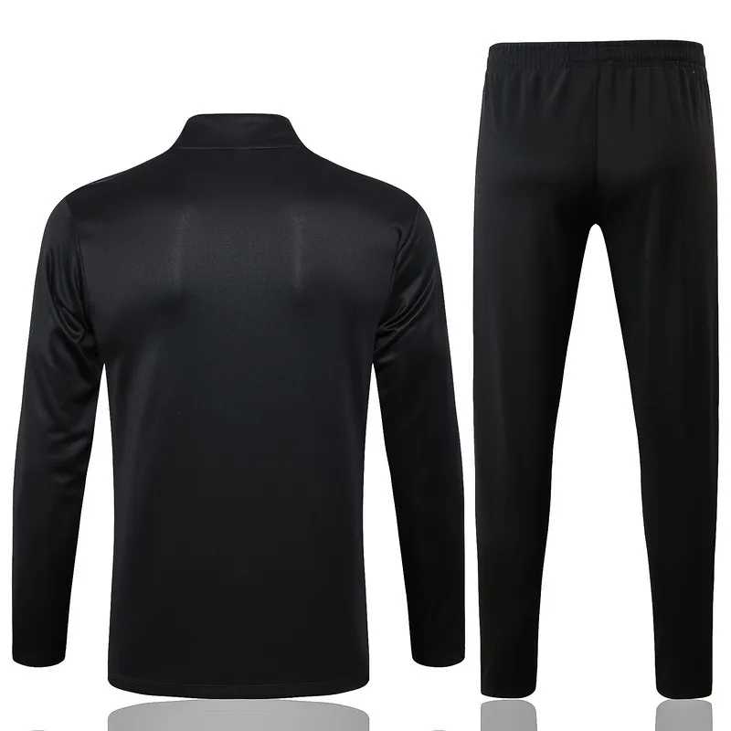 24-25 Al-Nassr Long Sleeve Tracksuit Black Training Suits Jersey Supplier Yupoo 1
