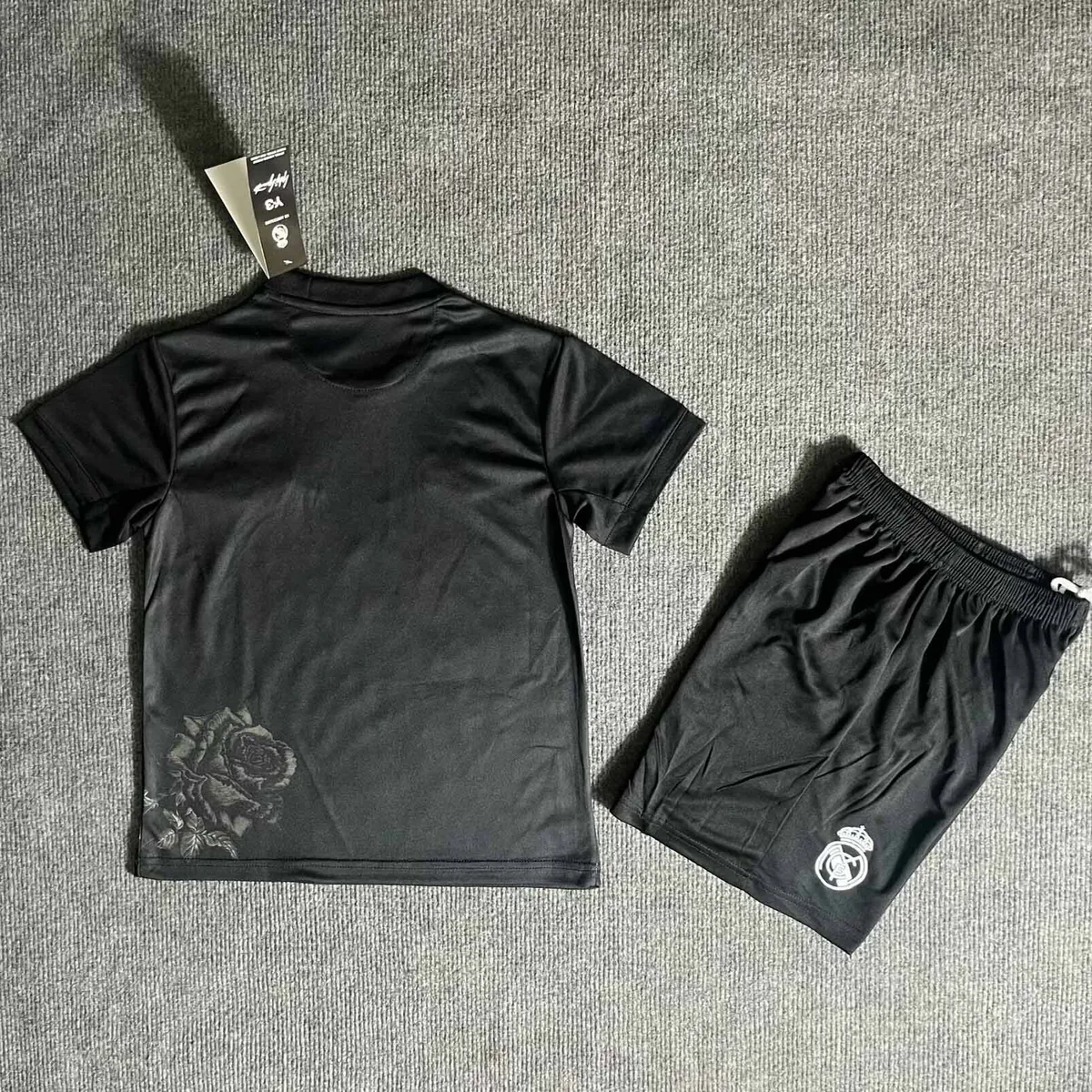 24-25 Real Madrid Y3 Kid Kits Black Youth Apparels AAAAJersey Wholesale Yupoo 3