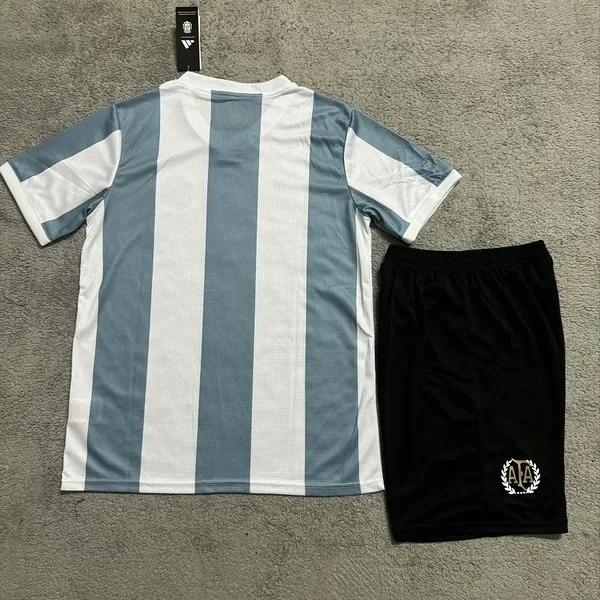 24-25 Argentina 50th Aniversary Special Kid Kits Youth Apparels Soccer AAAAJersey Yupoo 1