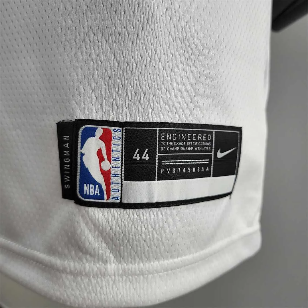2018 New Orleans Pelicans WLLIAMSIN#1 Urban Edition White NBA Jersey 7