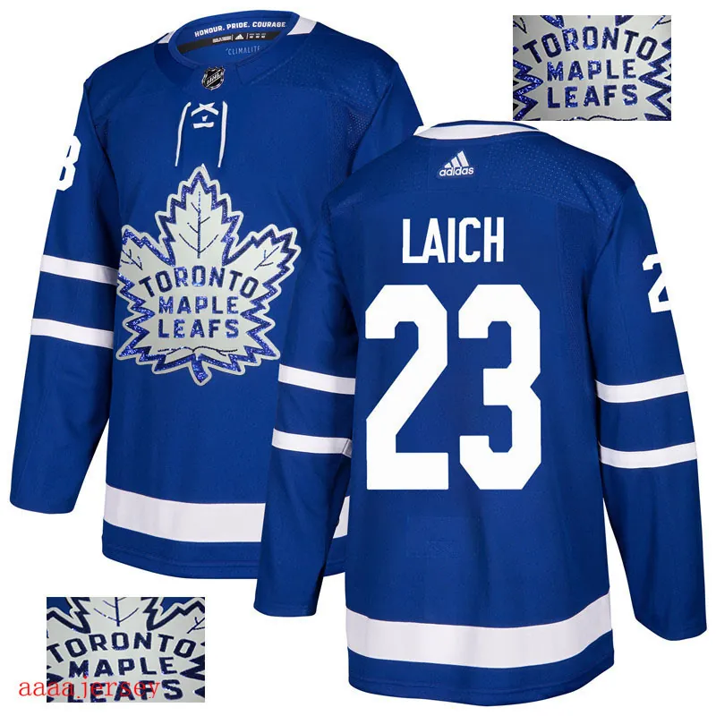 2018 Toronto Maple Leafs ice hockey jersey M-3XL 多伦多枫叶队时尚亮片款冰球服 21