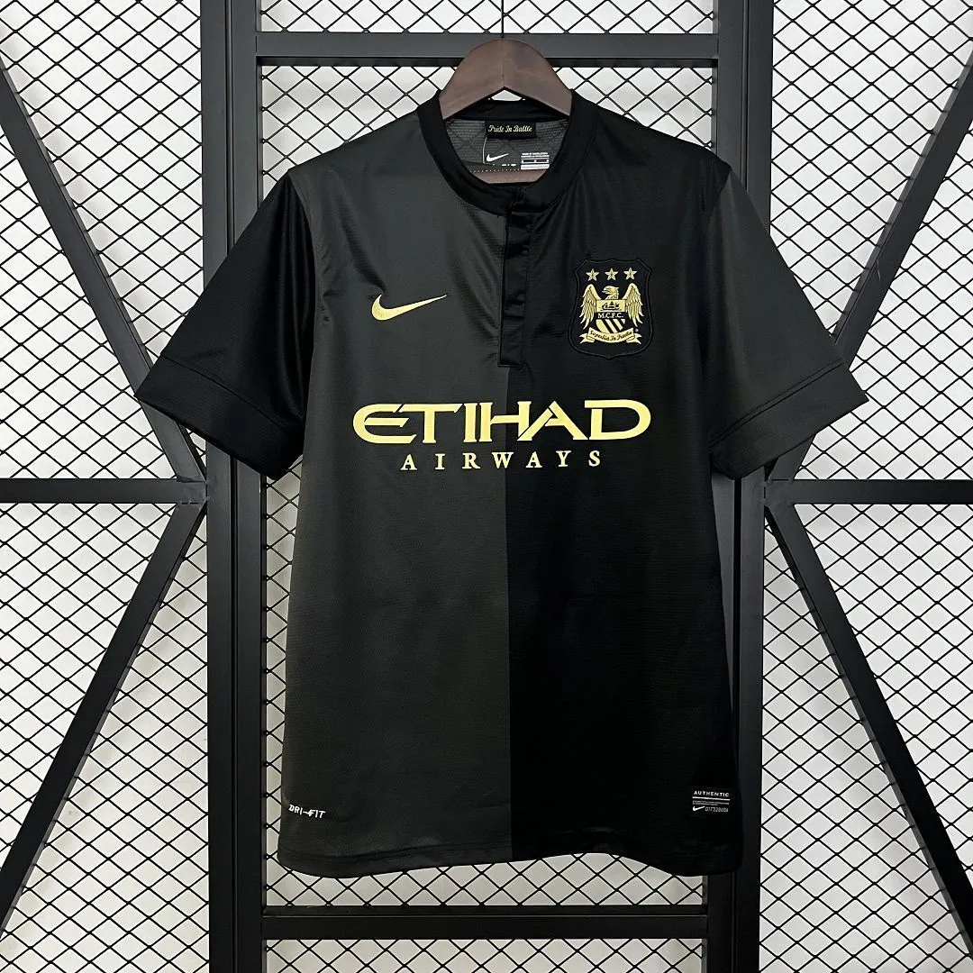 13-14 Manchester City Away Retro Kit Vintage Shirt AAAAJersey Dropship Yupoo 10