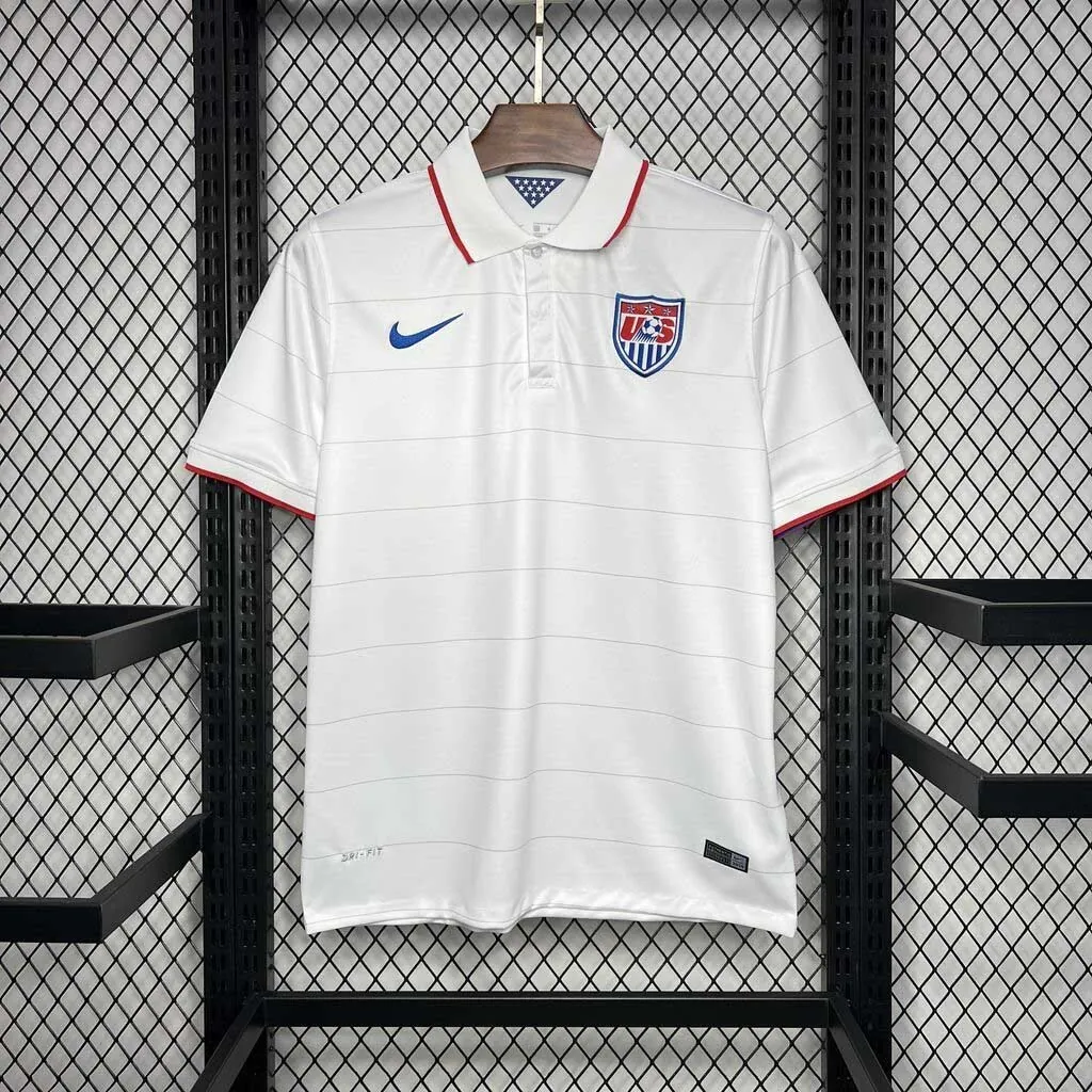 2014 USA Home Retro Kit Vintage Shirt Sport AAAAJersey Yupoo 7