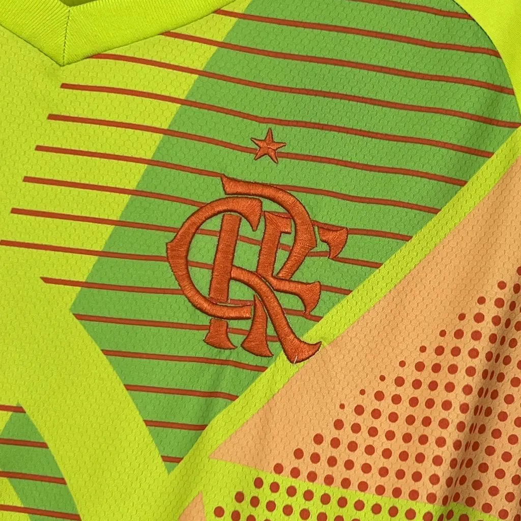 25-26 Flamengo Goalkeeper Yellow Shirt Football Uniform AAAAJersey Dropship Yupoo 2