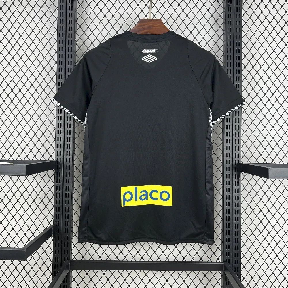 25-26 Santos Black Kit Special Edition Soccer AAAAJersey Yupoo S-2XL 1