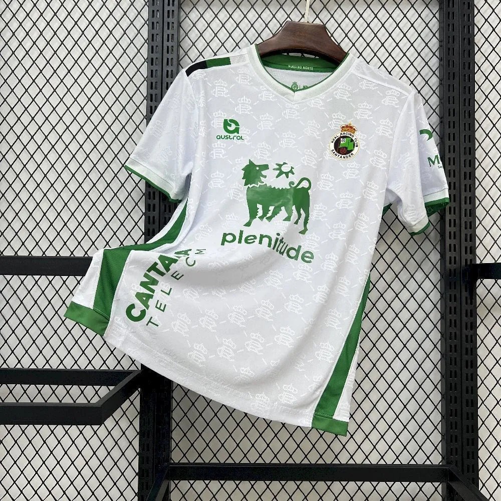 25-26 Racing de Santander Home Shirt Football Uniforms AAAAJersey Supply Yupoo 7