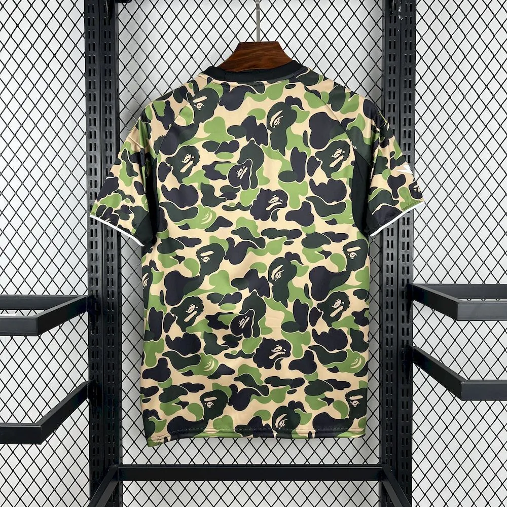 25-26 BAPE Soccer T-Shirt AAAAJersey Yupoo-1 1