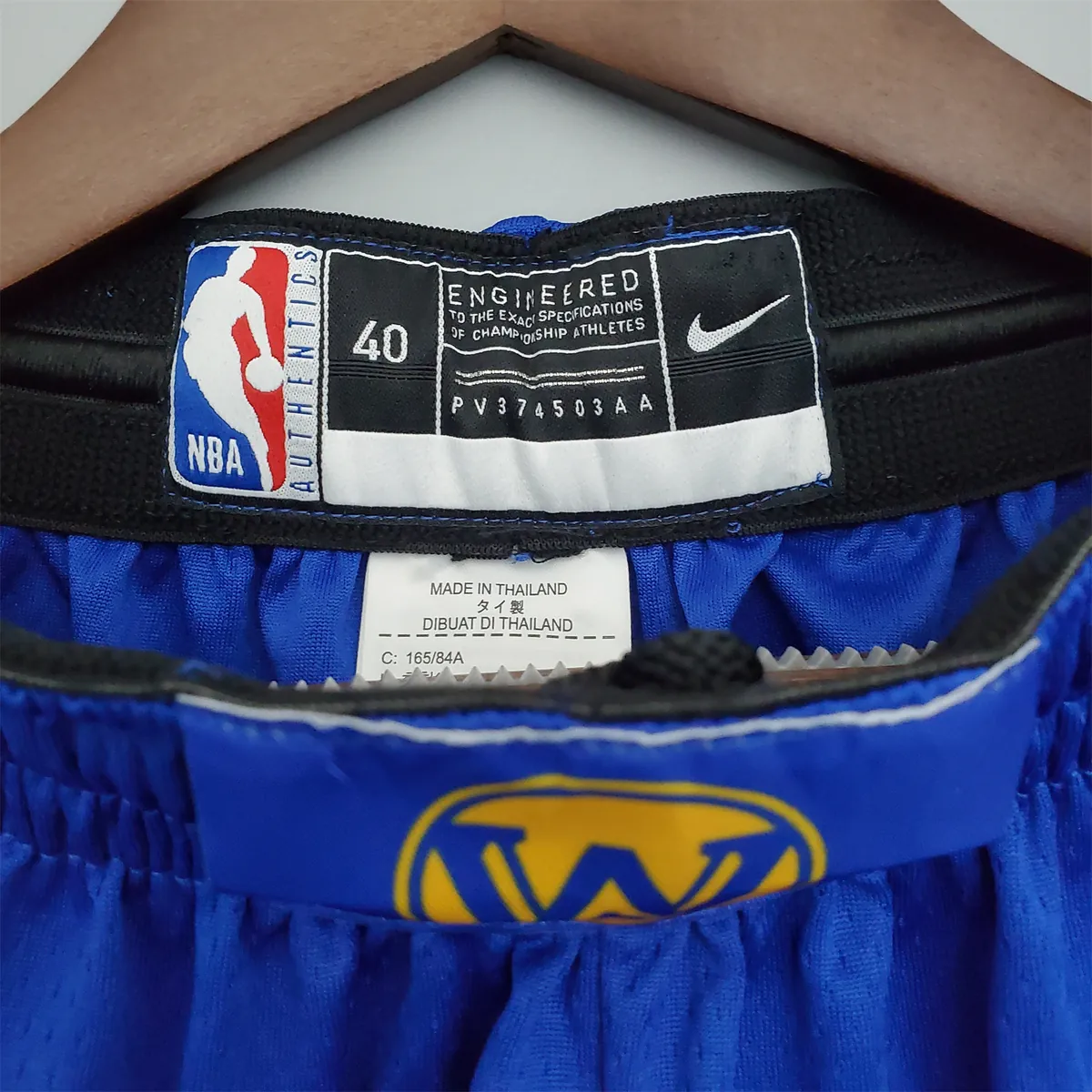 Warriors Blue Shorts 1