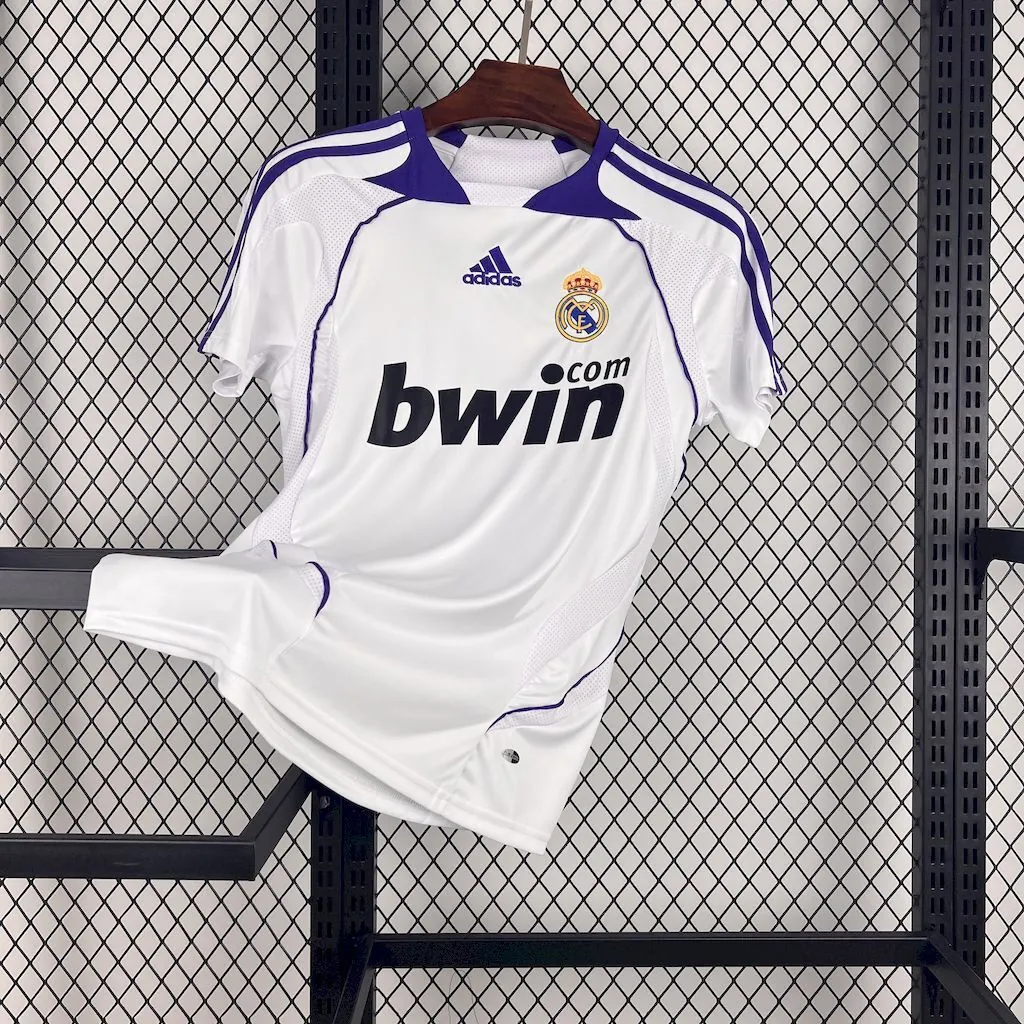 07-08 Real Madrid Home Retro Kit Vintage Shirt AAAAJersey Supplier Yupoo 6