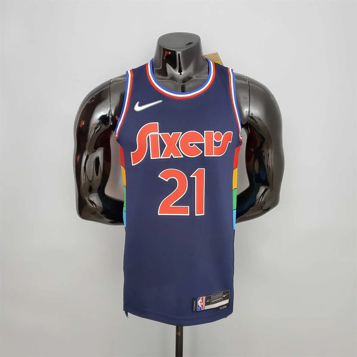 2022 Embiid #21 76ers Royal Blue 9