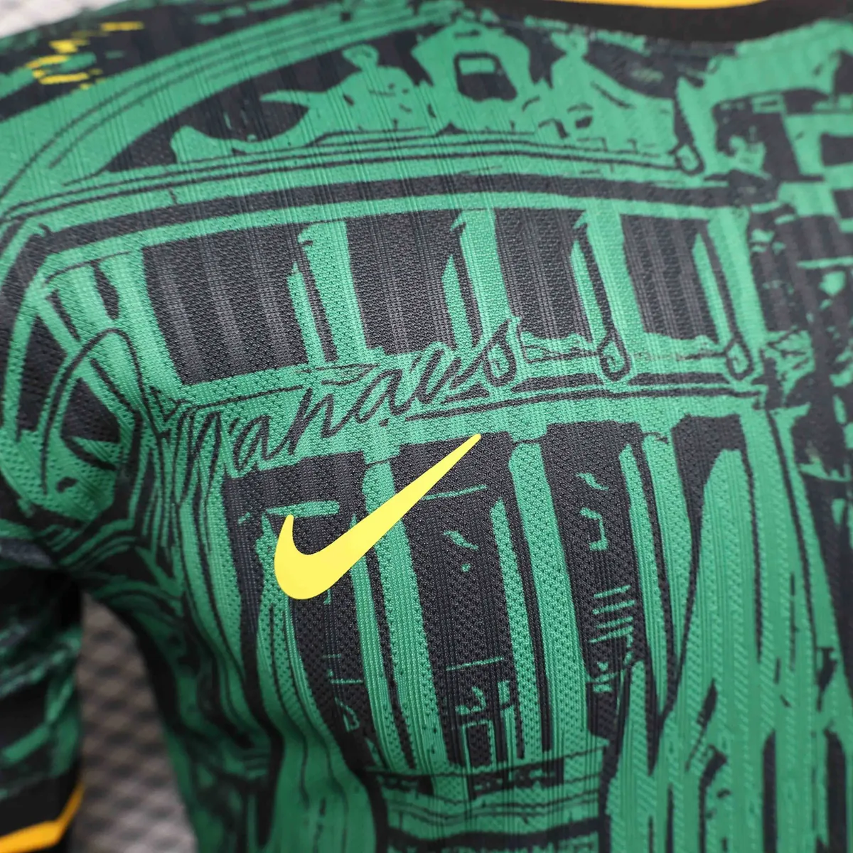 2024 Brazil Green Church Special Edition Player Version Shirt AAAAJersey Supplier Yupoo 1