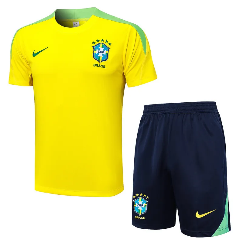 2024 Brazil Training Soccer Jerseys Football Shirts 3