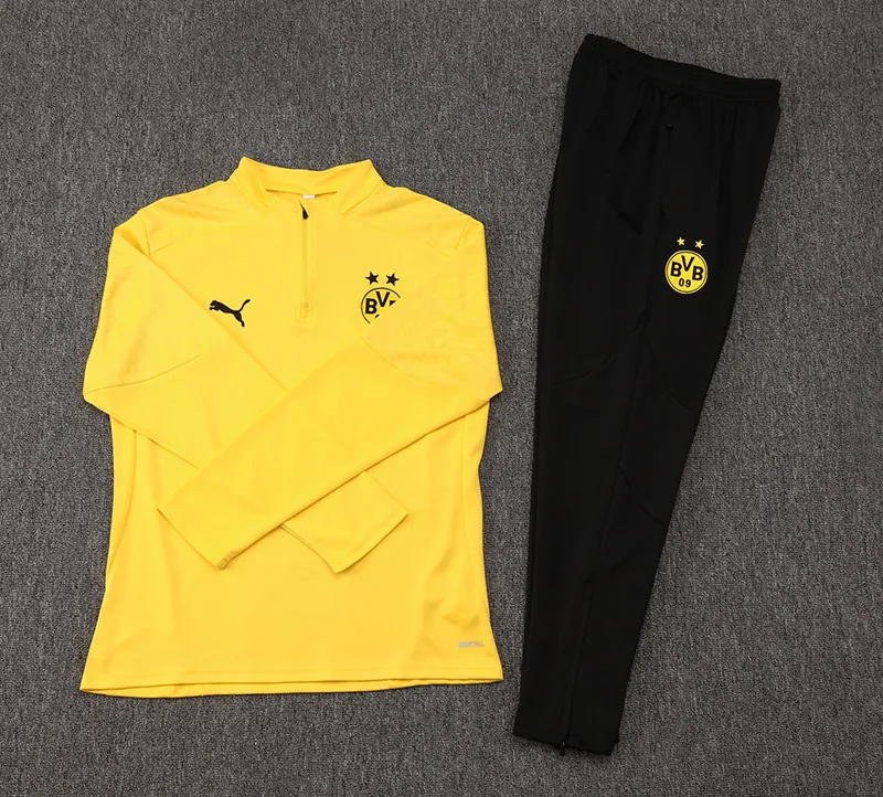 24-25 Dortmund Long Sleeve Training Suit Football Shirts 1