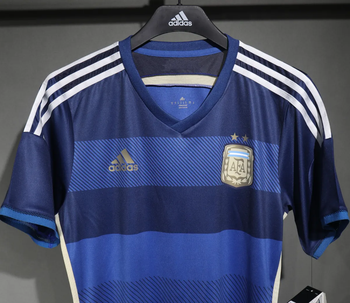 2014 Argentina World Cup Away Retro Kit Vintage Player Version Sino Shirt AAAAJersey Dropship Y 6