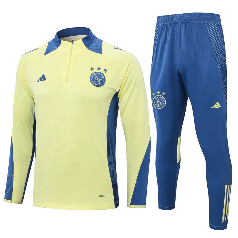 24-25 Ajax Long Sleeve Training Suit Football Shirts 3