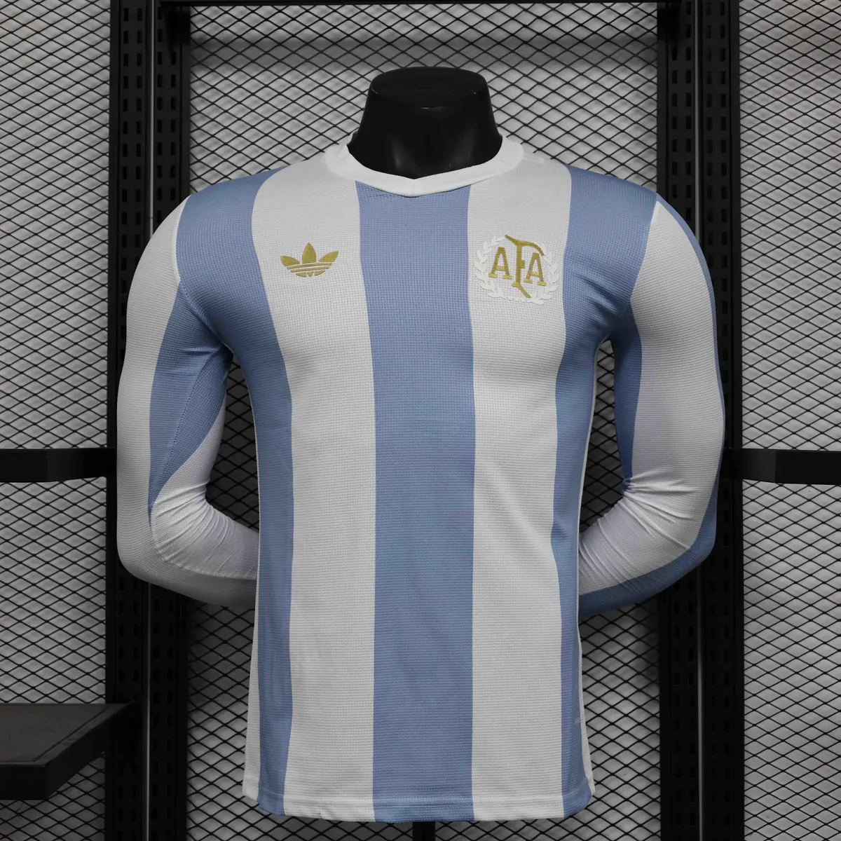 2024 Argentina 50th Anniversary Edition Long Sleeve Player Version Shirt AAAAJersey Supplier Yu 5